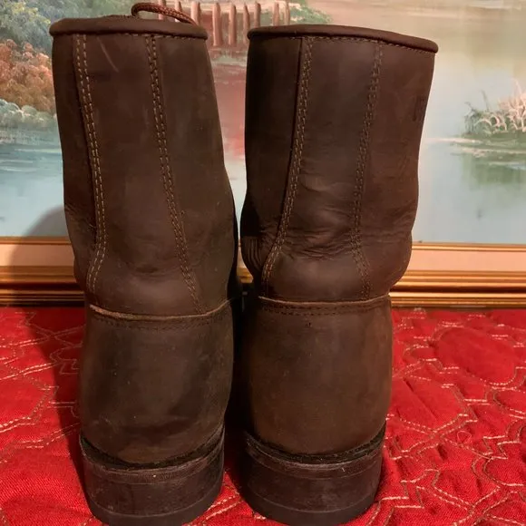 Durango Womens Leather Hiking/Work Boots Brown 8.5 EE