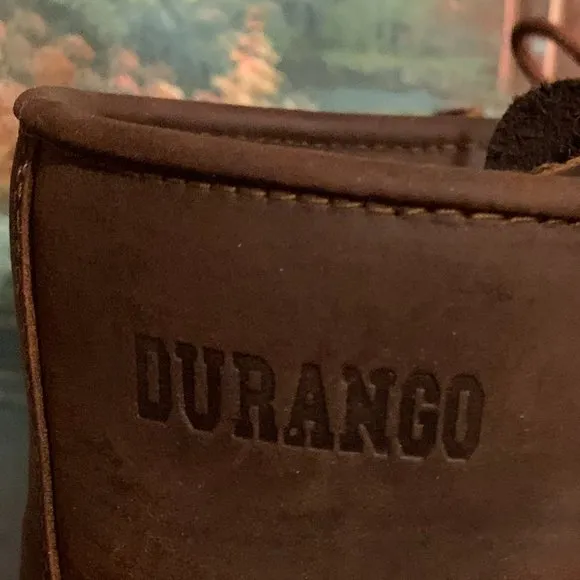 Durango Womens Leather Hiking/Work Boots Brown 8.5 EE