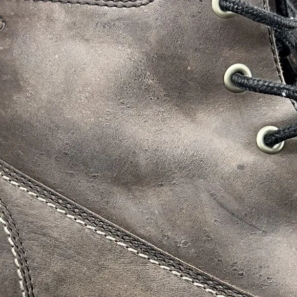 Ecco Eisner Chukka Boots Men Size 13 US, 47 EU Brown Leather Casual Comfort Shoe