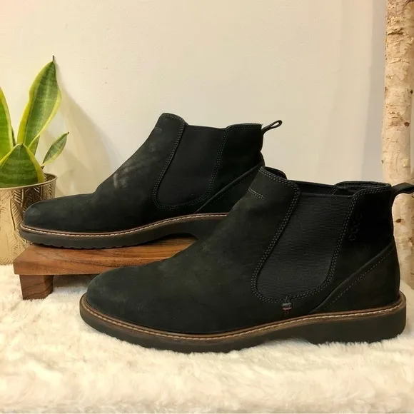 ECCO Ian Chelsea Boot in Black Size EU 42/US 11-11.5 Women/US 8/8.5 Men