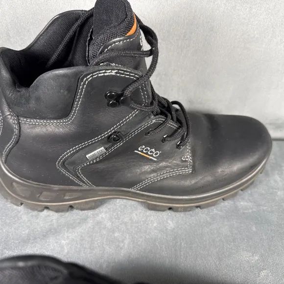 Ecco Men's Track IV Gore-Tex Black Size 12-12.5 US High Hiking Boots EU 46