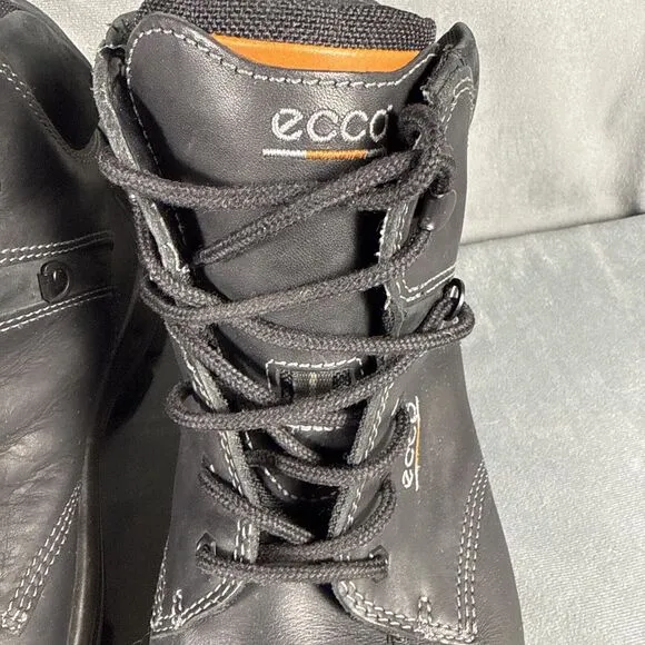 Ecco Men's Track IV Gore-Tex Black Size 12-12.5 US High Hiking Boots EU 46