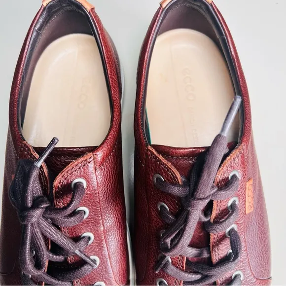 Ecco soft seven Men's Brown Leather Sneakers 9