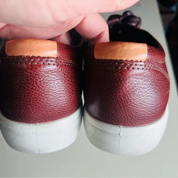 Ecco soft seven Men's Brown Leather Sneakers 9