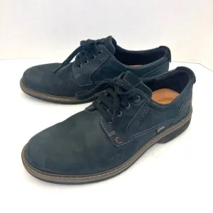 ECCO Turn GoreTex Leather Oxford Shoes Mens EU 42 US 8 / 8.5 Waterproof Black