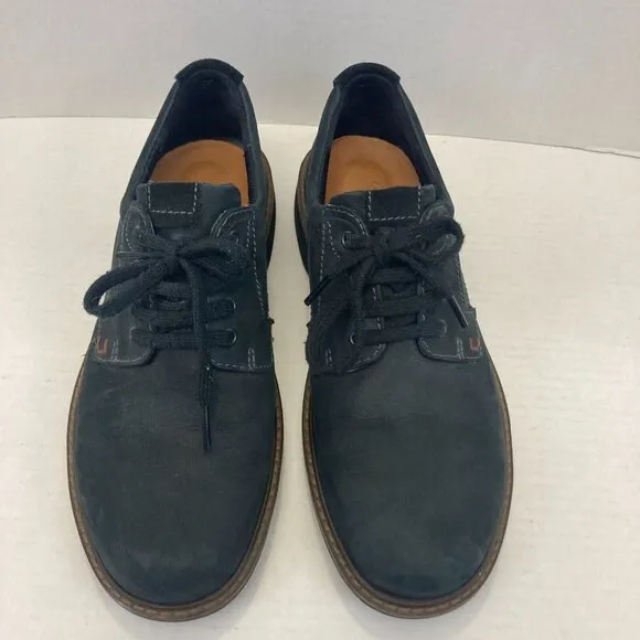ECCO Turn GoreTex Leather Oxford Shoes Mens EU 42 US 8 / 8.5 Waterproof Black