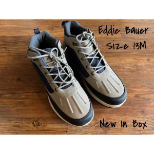 Eddie Bauer Men's Size 13 Slushy Hiking Boots - New Outdoor Footwear