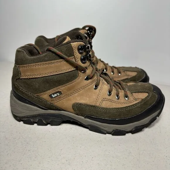 Elk Woods, Summit Brown Outdoor Rugged Trail Hiking Boots, US Men's 7,5