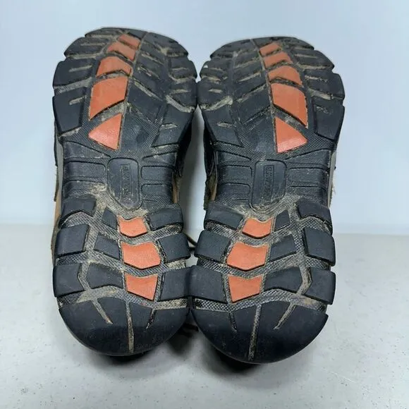 Elk Woods, Summit Brown Outdoor Rugged Trail Hiking Boots, US Men's 7,5