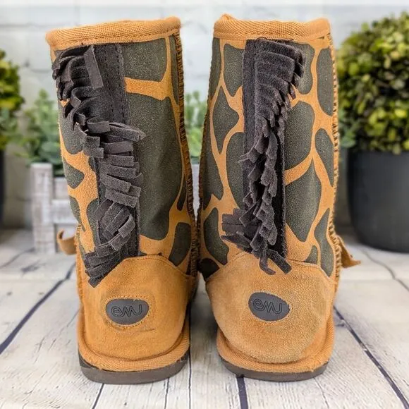 EMU Little Creatures Giraffe Merino Wool Kids' Boots