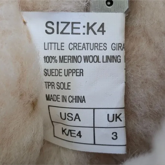 EMU Little Creatures Giraffe Merino Wool Kids' Boots