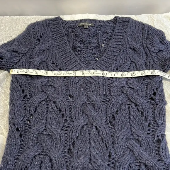 Etoile Isabel Marant Navy Cable Knit Sweater Size 2