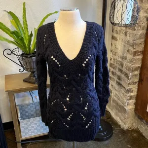 Etoile Isabel Marant Navy Cable Knit Sweater Size 2