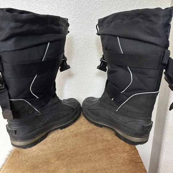Excellent Baffin Impact Men's Winter Boots, Black, Size 9