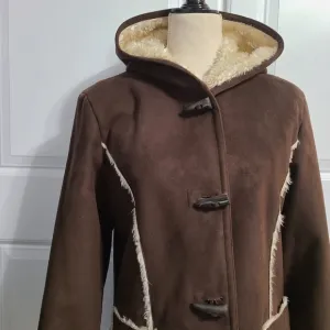 Faux Fur Lined Coat