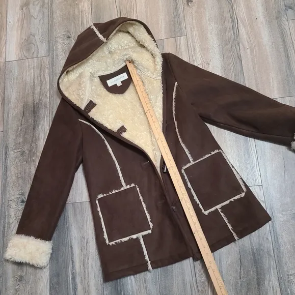 Faux Fur Lined Coat