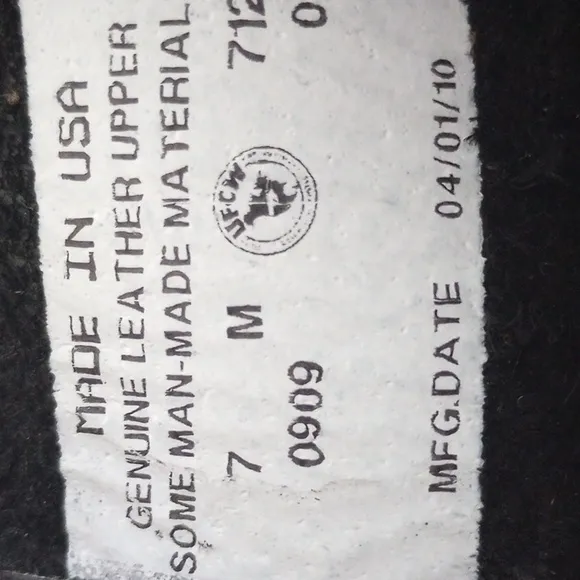 Fire/EMT,VibramSole;by Weinbrenner,SZ 7M Mens/8.5-9 In Women;LikeNEW;Retails$400