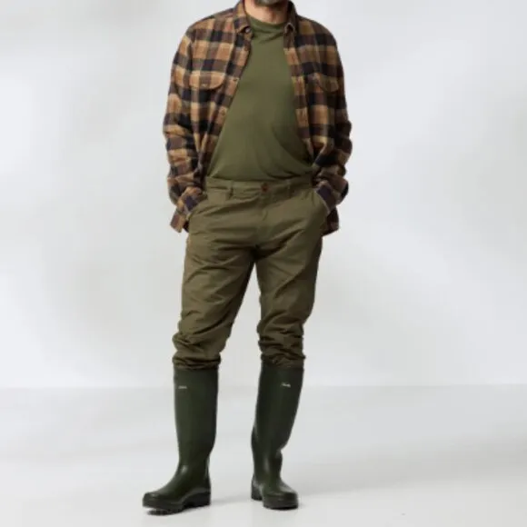 Fjallraven - Sörmland Tapered Trousers F90651 | Size 33-34&quot; Long | Dark Olive