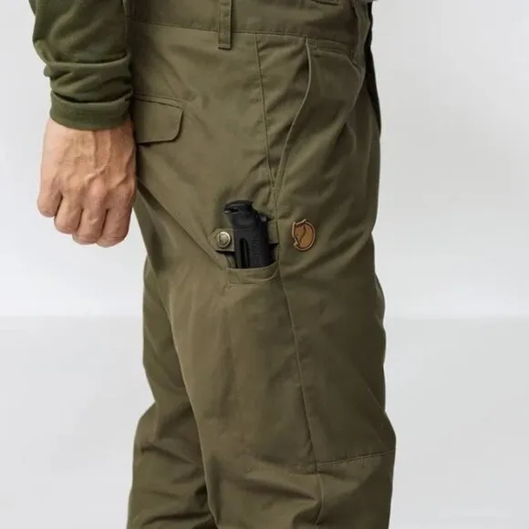 Fjallraven - Sörmland Tapered Trousers F90651 | Size 33-34&quot; Long | Dark Olive