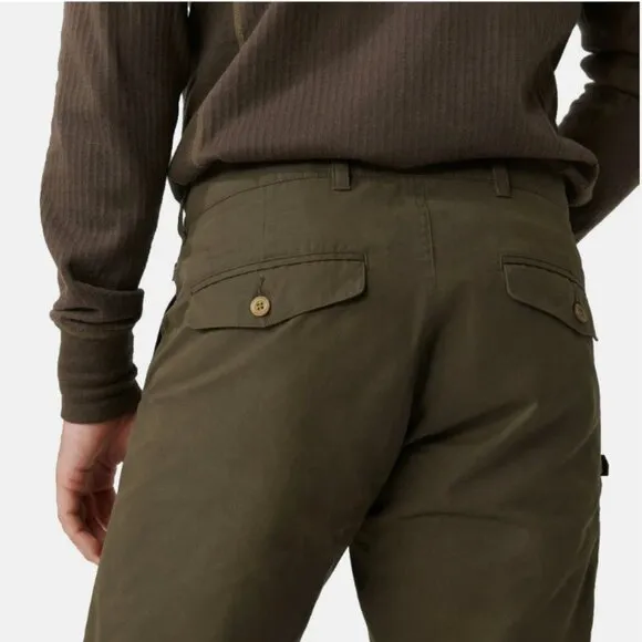 Fjallraven - Sörmland Tapered Trousers F90651 | Size 33-34&quot; Long | Dark Olive