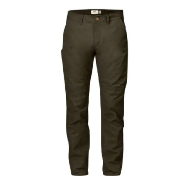 Fjallraven - Sörmland Tapered Trousers F90651 | Size 33-34&quot; Long | Dark Olive