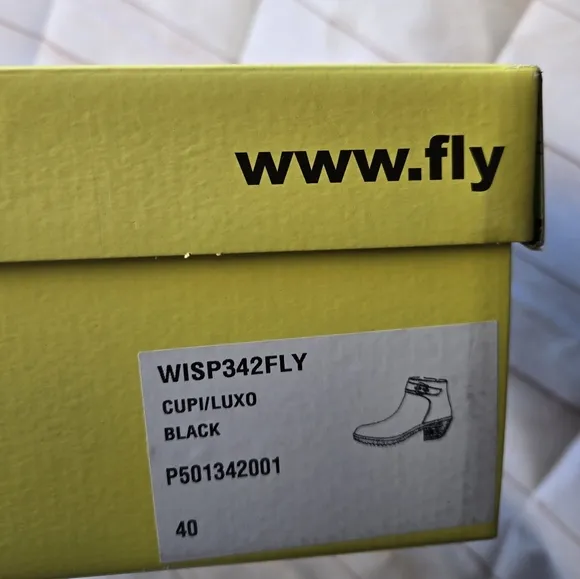 Fly London Womens Wisp Black Boots