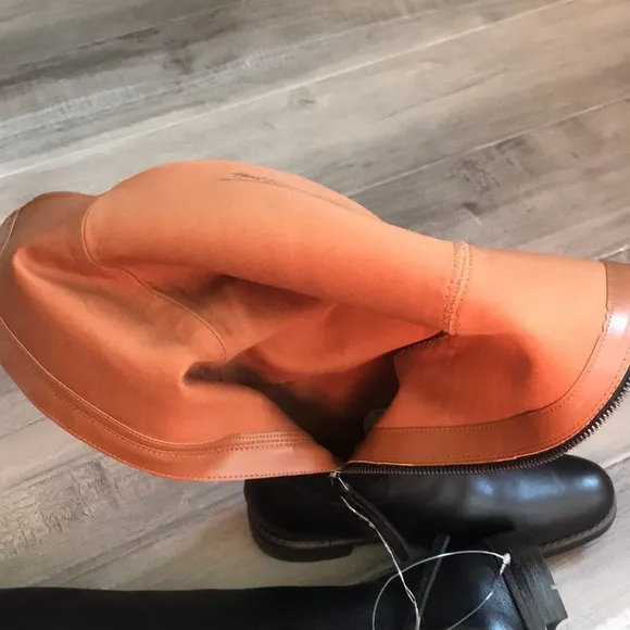 Franco Sarto women full side zipper boots.