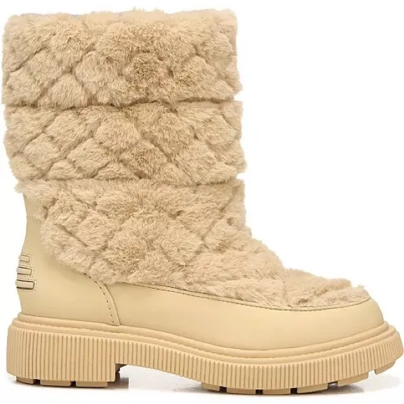 Franko Sarto Jenze Cold Weather Faux Fur Boots NIB