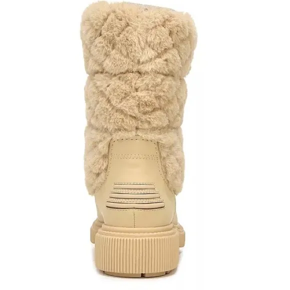 Franko Sarto Jenze Cold Weather Faux Fur Boots NIB