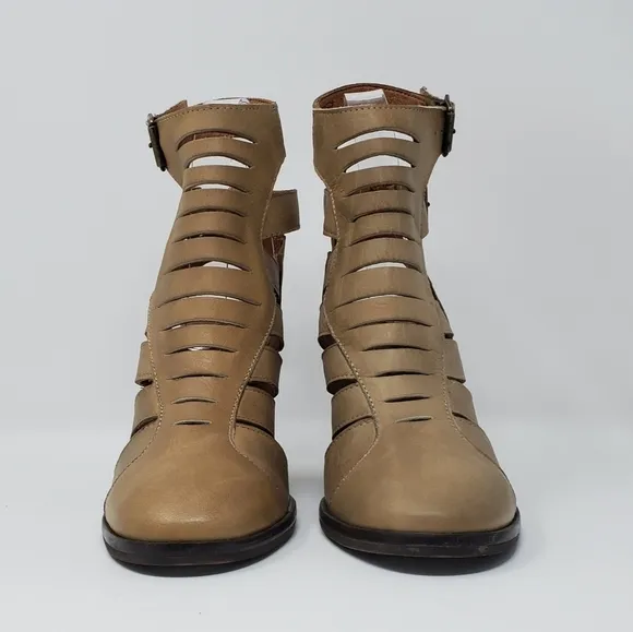 Free People Women Hayes Heel Boots Faded Khaki Women's Multi size New