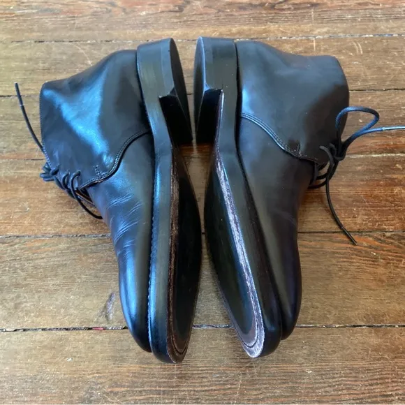 Frye Weston 3485042 BLK Men Black Leather Lace Up Chukka Ankle Boots Size 8