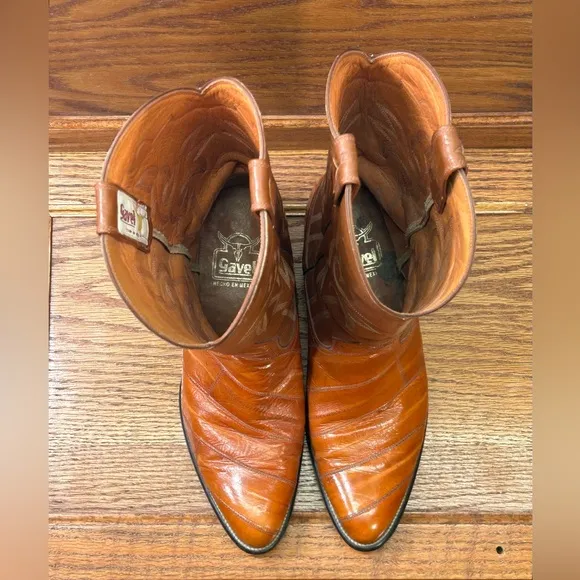 Gavel Leather Western Cowboy Boots