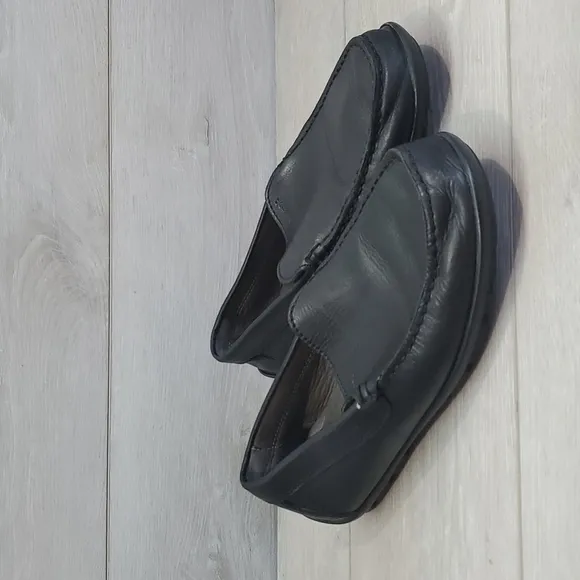 GEOX Respira Kids Boys  Leather Comfort Slip On Loafer Moc shoes sz 36/4