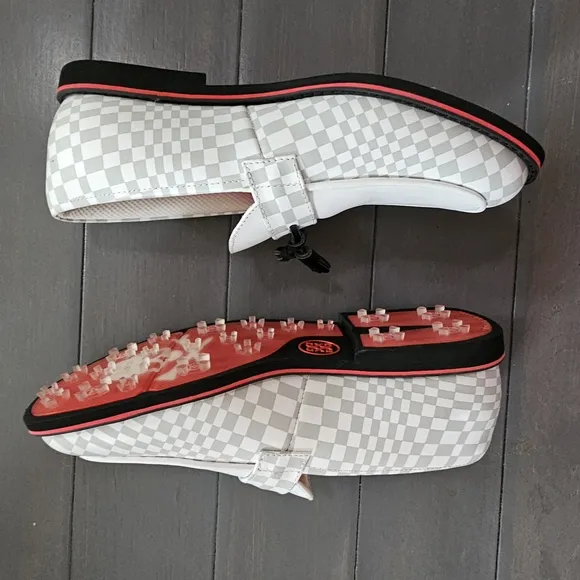 G/FORE Women's Tassel Leather Wateeproof Loafer Cruiser Golf Shoes Size 9