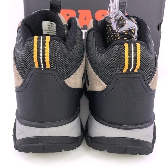GH Bass Outdoor Men's Peak Hiker 2 Mid Boots Taupe Olive Black 11