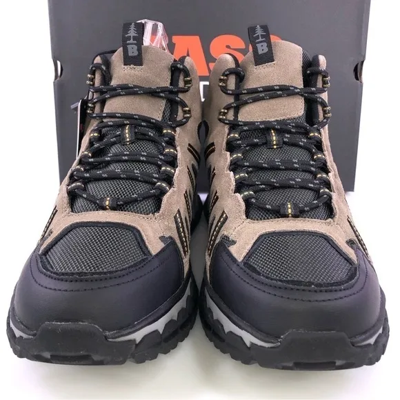 GH Bass Outdoor Men's Peak Hiker 2 Mid Boots Taupe Olive Black 11