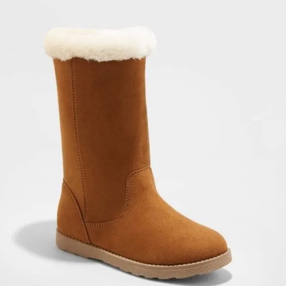 Girls Kameryn Faux Fur Shearling Boots -