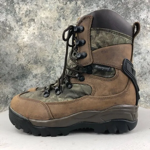 Golden Retriever Men's Size 8M Brown 400g Thinsulate Insulated Waterproof Boots