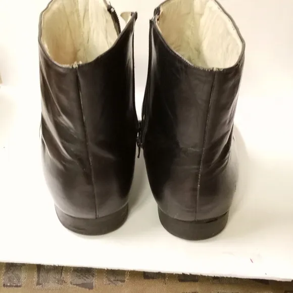 Haband Men's Chukka Boots Executive Selection Leather Black Size 13 EEE