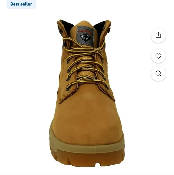 Herman Survivors Men 11.5 WIDE Boulder Waterproof 6&quot; Steel Toe Work Boots - NEW