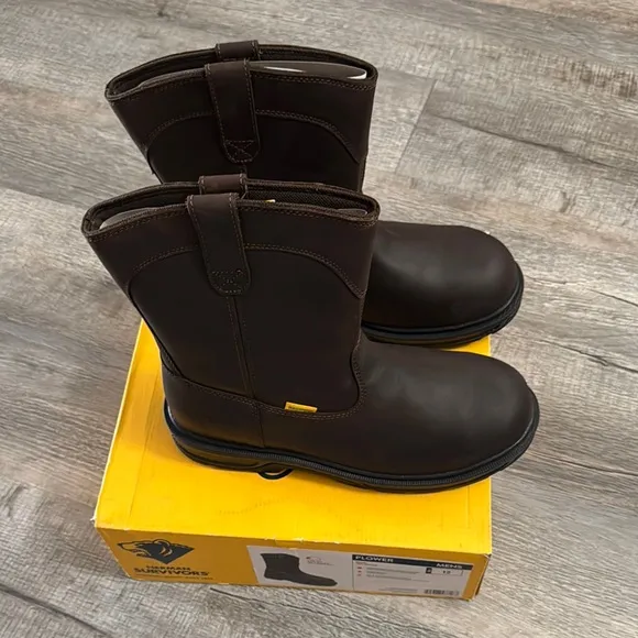 HERMAN SURVIVORS PLOWER STEEL TOE WATERPROOF &amp; OIL RESISTANT OUTSOLE