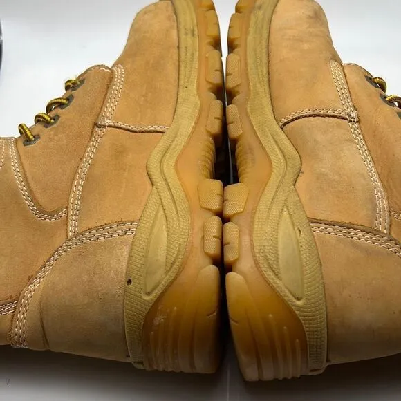 Herman survivors steel toe leather upper Preowned boots- mens 7