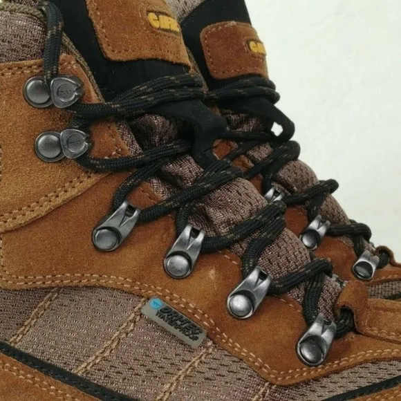 Hi-Tec Hiking Boots Waterproof Suede Men's Size 10W