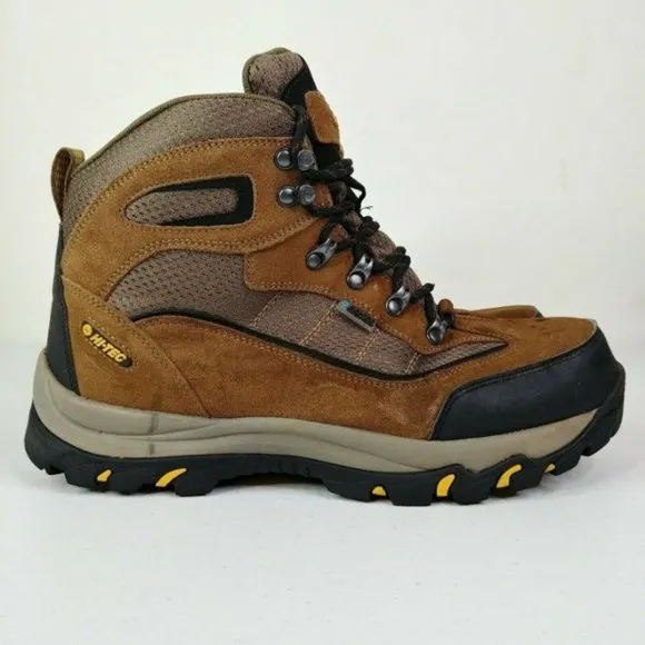 Hi-Tec Hiking Boots Waterproof Suede Men's Size 10W
