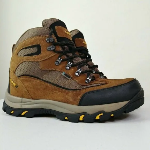 Hi-Tec Hiking Boots Waterproof Suede Men's Size 10W
