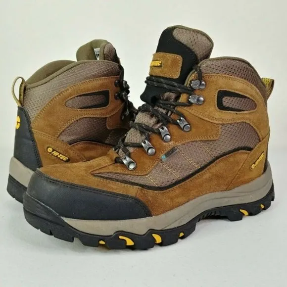 Hi-Tec Hiking Boots Waterproof Suede Men's Size 10W