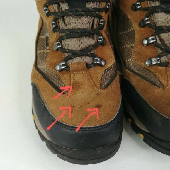 Hi-Tec Hiking Boots Waterproof Suede Men's Size 10W