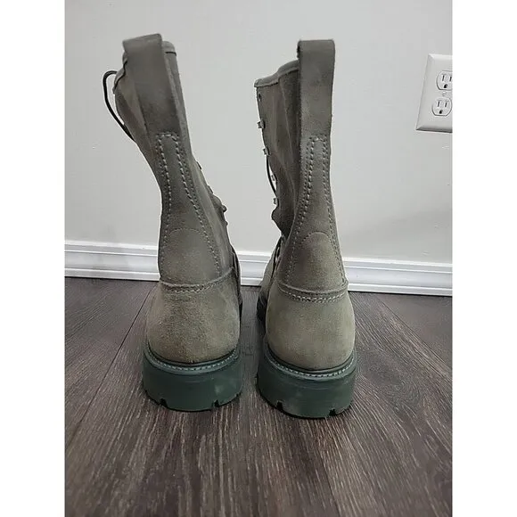 Hoffmans SG10PowerX Sage Powerline Steel Toe 10&quot; Leather Lineman Boots 13 New