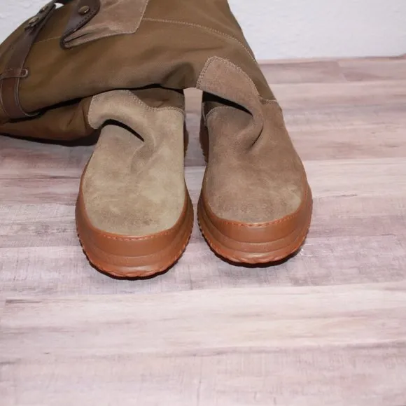Hogan Brown Winter &amp; Rain Boots sz 7.5