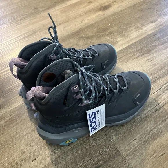 Hoka One One KAHA 2 GTX 11221 Gore-Tex Mid Vibram Hiking Boots Shoes 7.5B